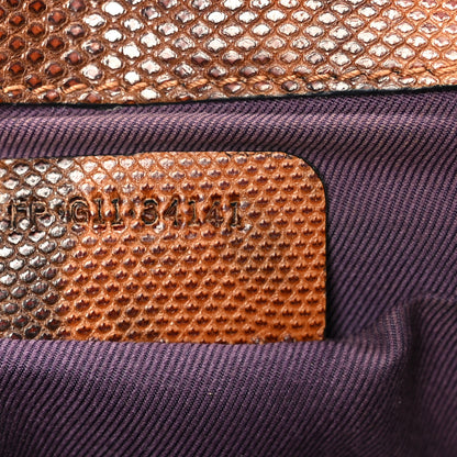 Bulgari Karung Serpenti Forever Medium Shoulder Bag Brown 7 of 11