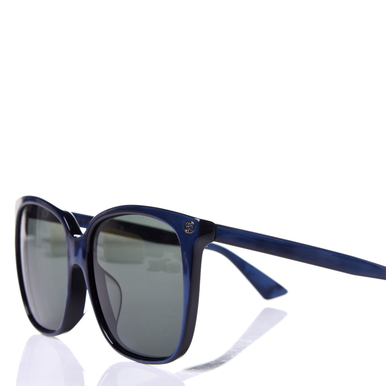 Gucci Acetate GG Sunglasses GG0022S Blue 7 of 9