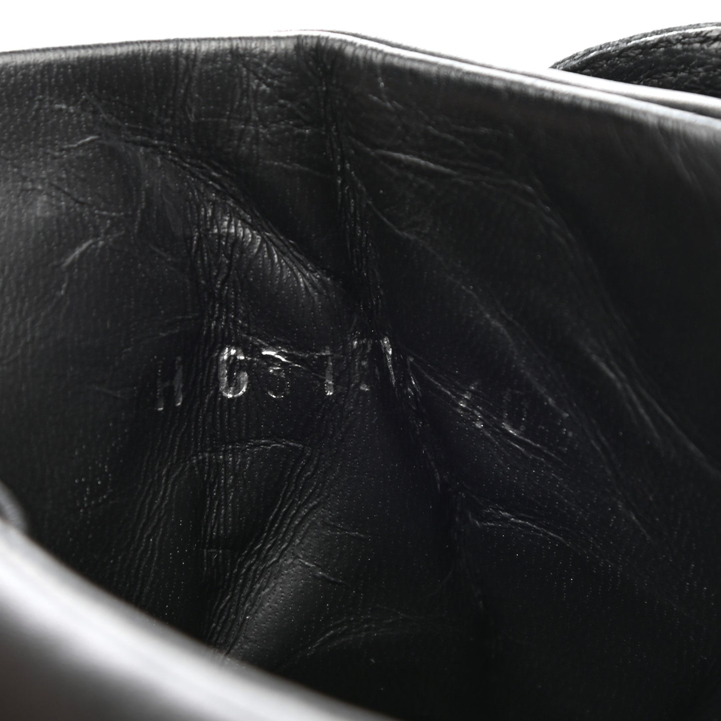 Lambskin Zipped Chain CC Sneakers 40.5 Black