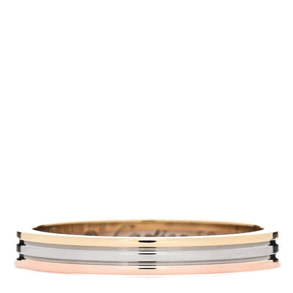 Cartier 18K Pink White Yellow Gold 2.5mm Vendome Louis Cartier Wedding Band Ring 50 5.25 1 of 7