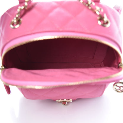 Chanel Caviar Quilted Small CC Day Backpack Pink 5 of 7