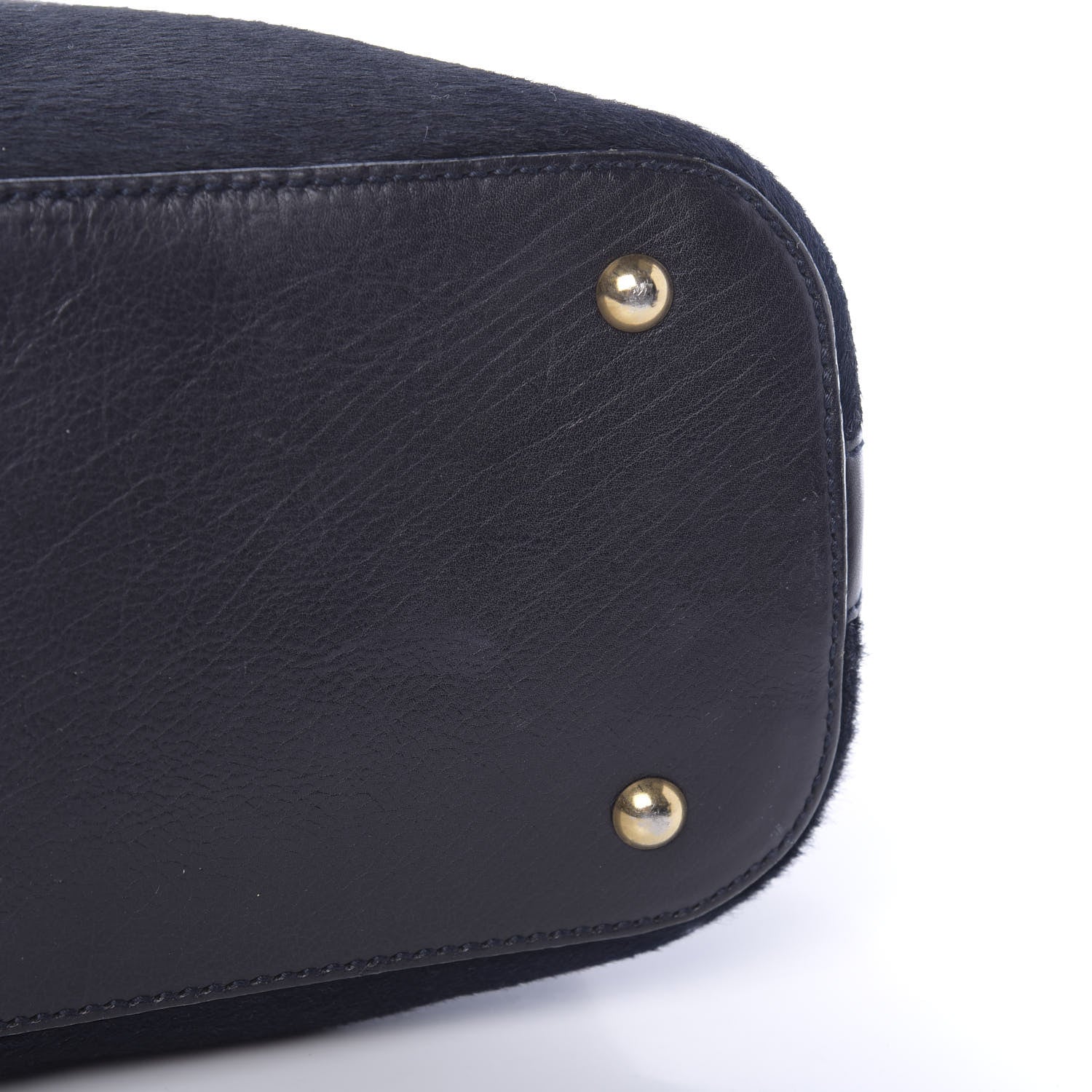 Saint Laurent Calf Hair Large Muse Black 12 of 15