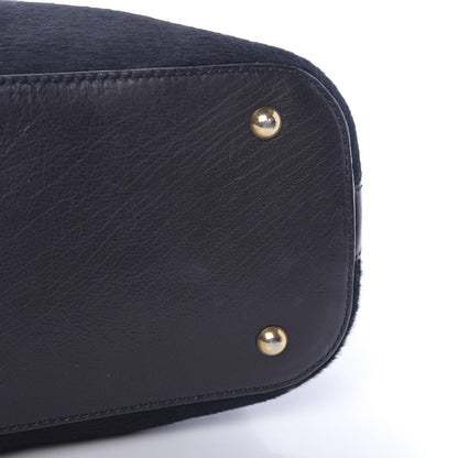Saint Laurent Calf Hair Large Muse Black 12 of 15