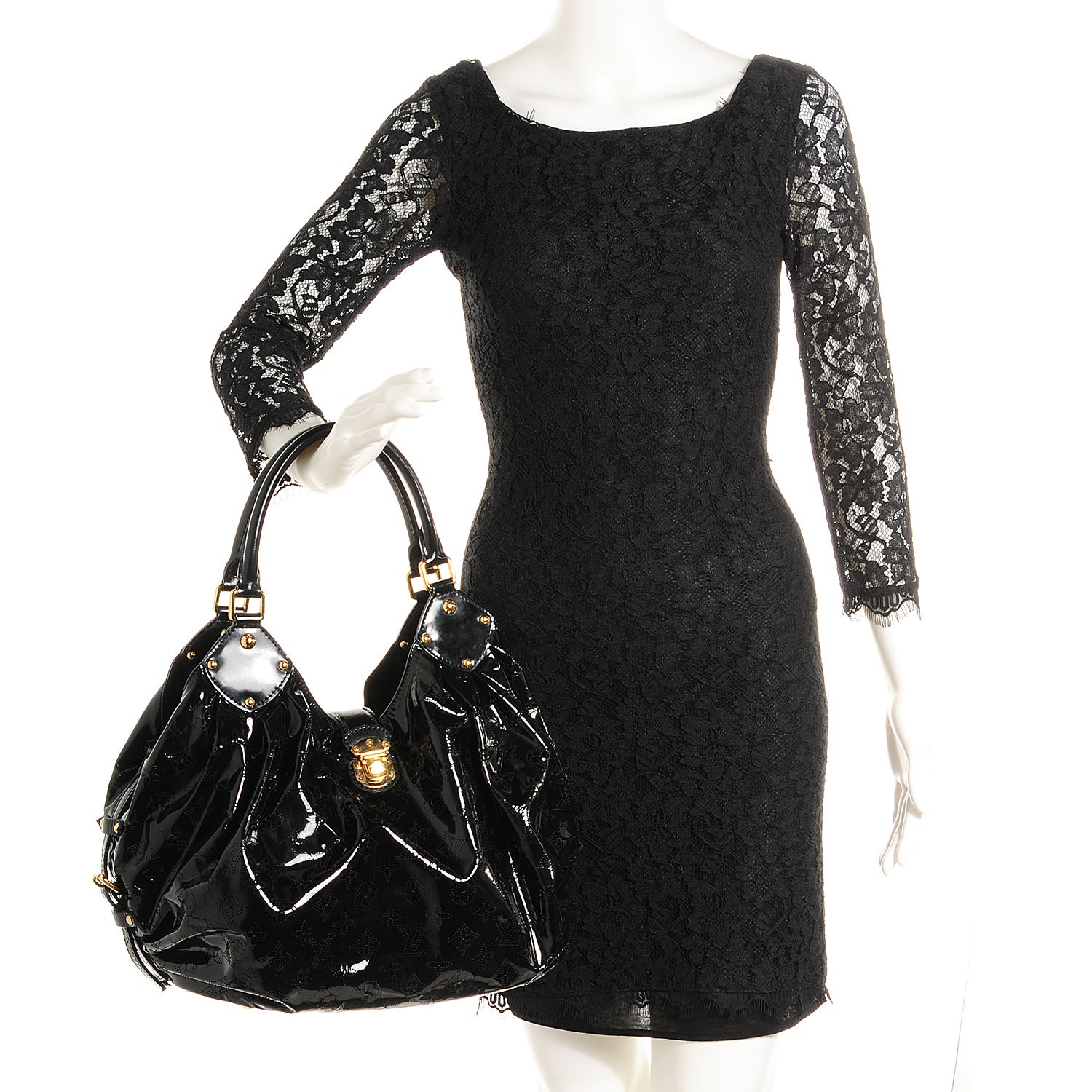 Louis Vuitton Surya Mahina L Black 2 of 7