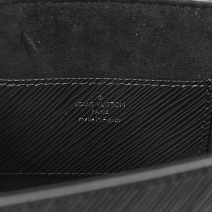 Louis Vuitton Epi Twist Shoulder Bag MM Matte Black 6 of 10