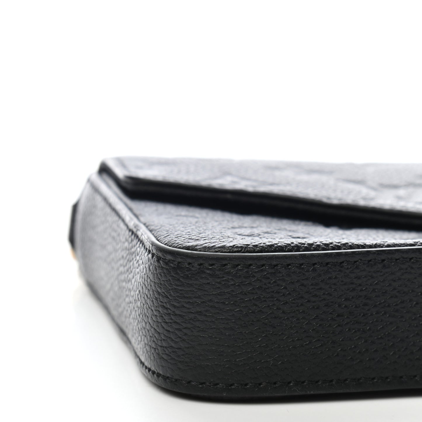 Empreinte Pochette Felicie Chain Wallet Black