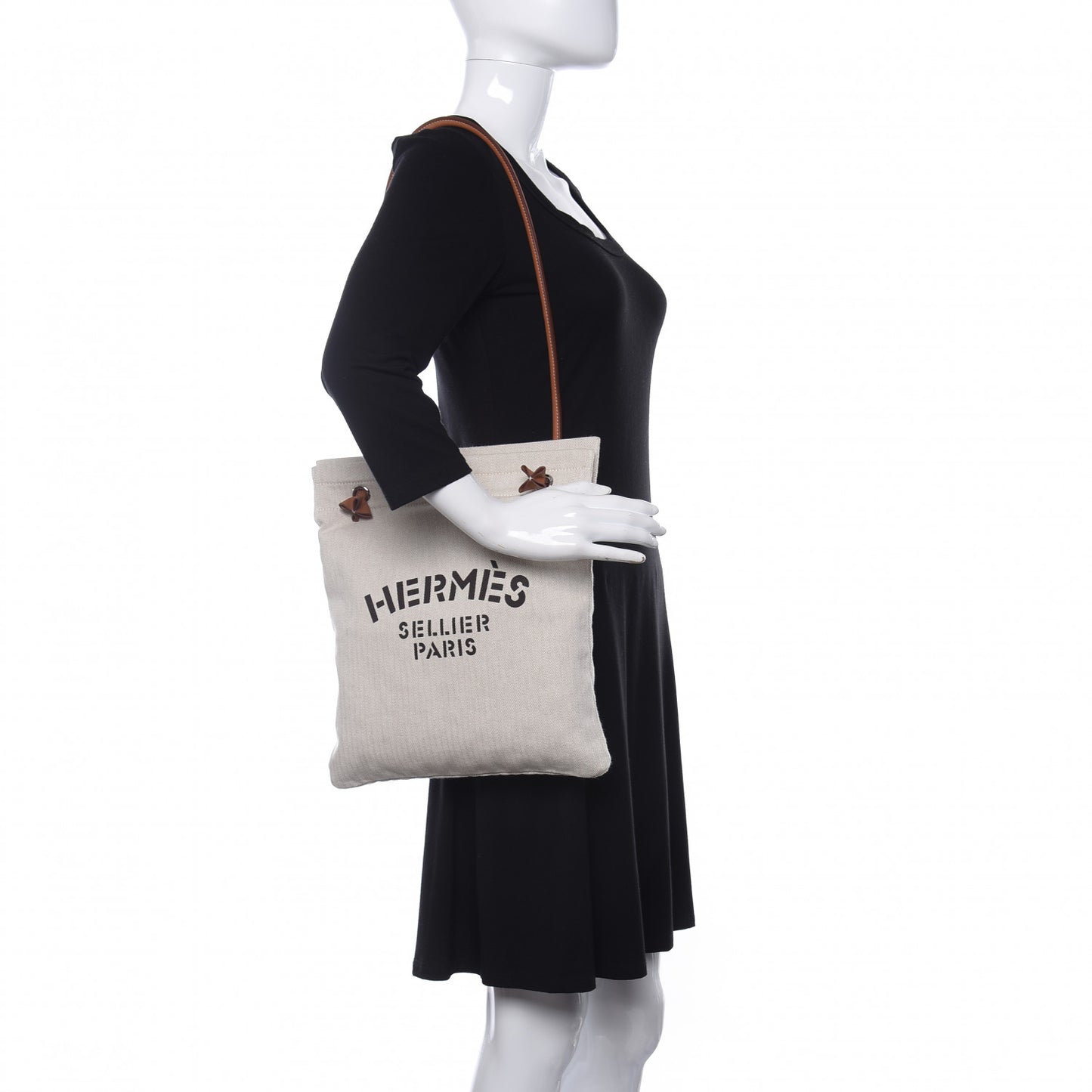 Canvas Swift Aline Grooming Bag Gold