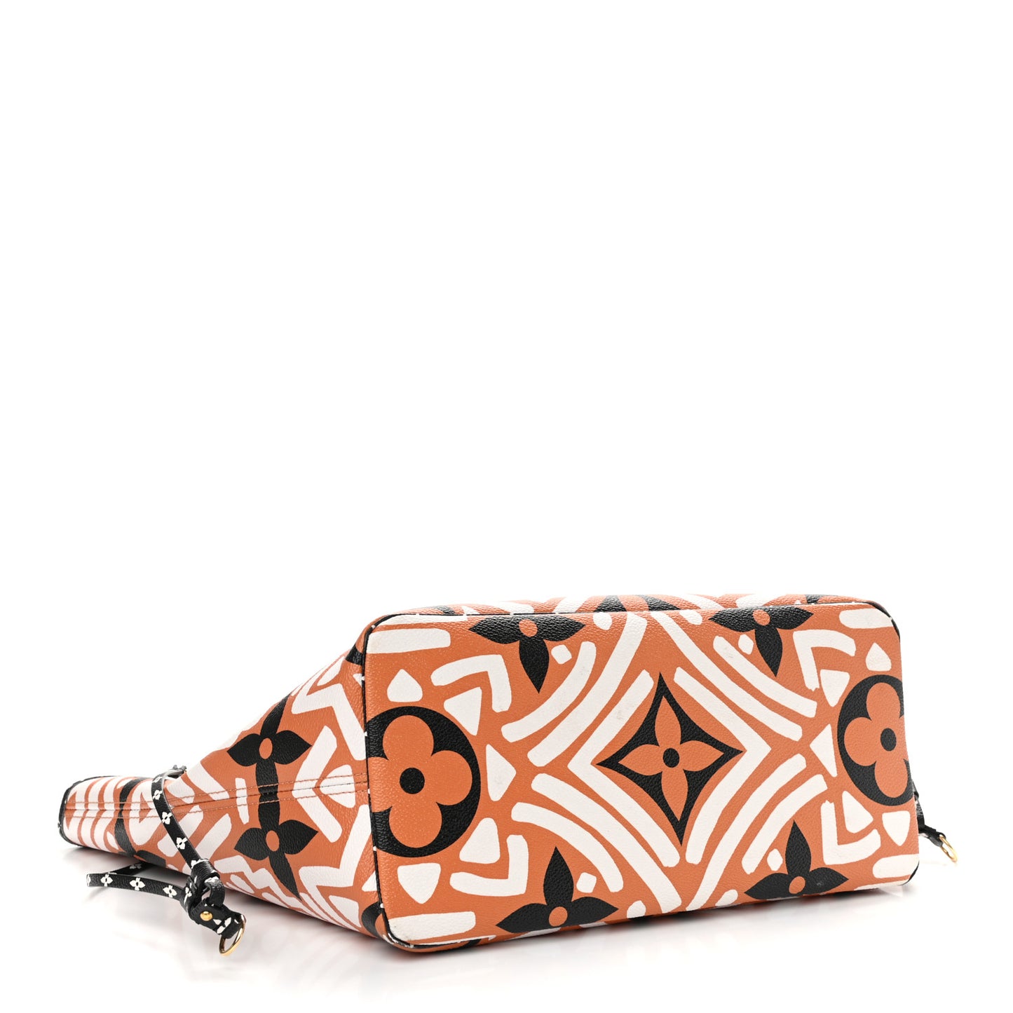 Monogram Giant Crafty Neverfull MM Creme Caramel