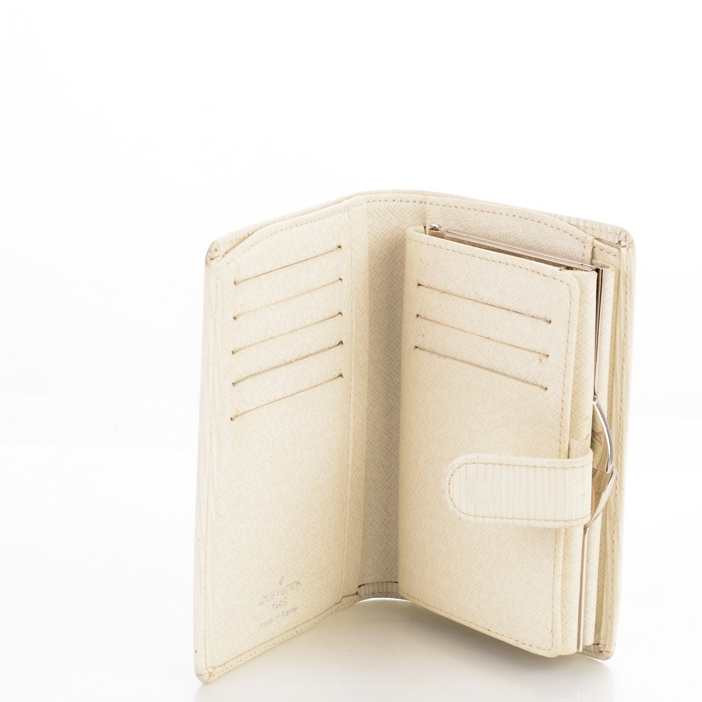 Epi French Purse Wallet Ivory