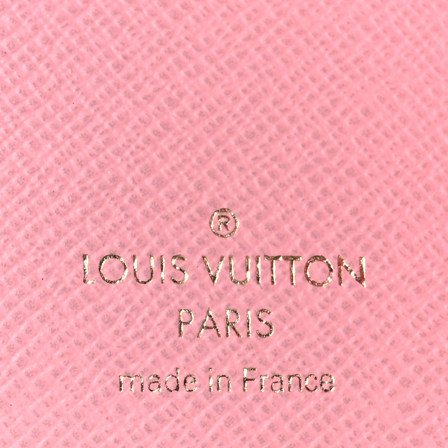 Giant Damier Victorine Wallet Peach