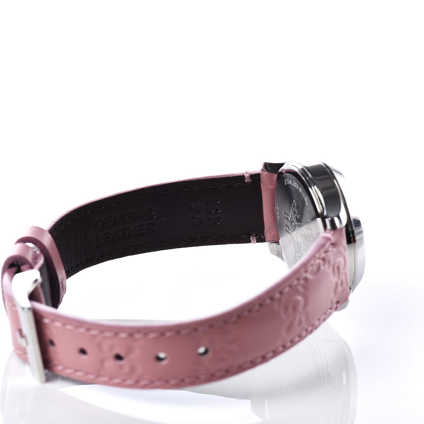 Stainless Steel Calfskin 27mm G-Timeless Quartz Watch Pink