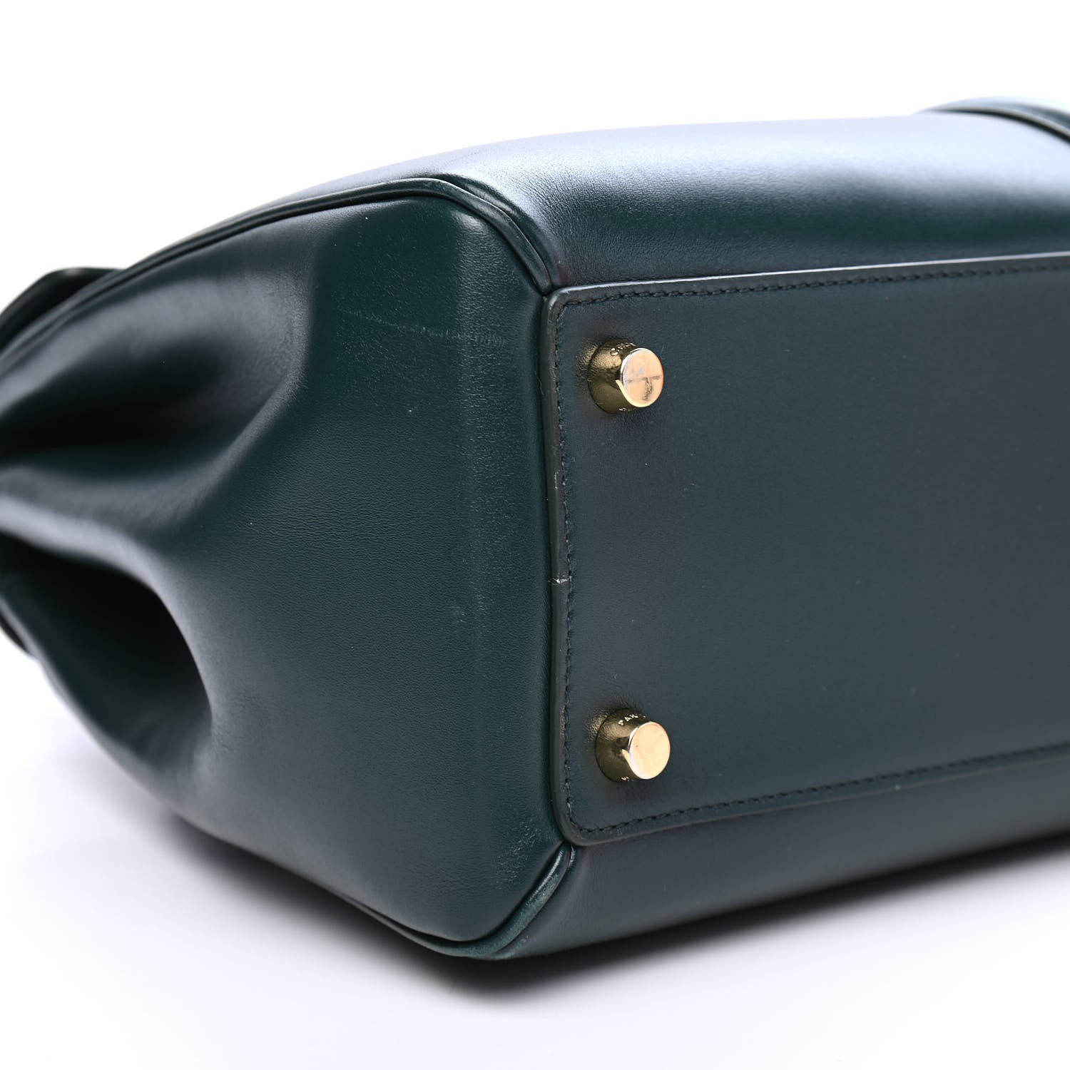 Celine Satinated Calfskin Medium 16 Top Handle Bag Amazone 9 of 11