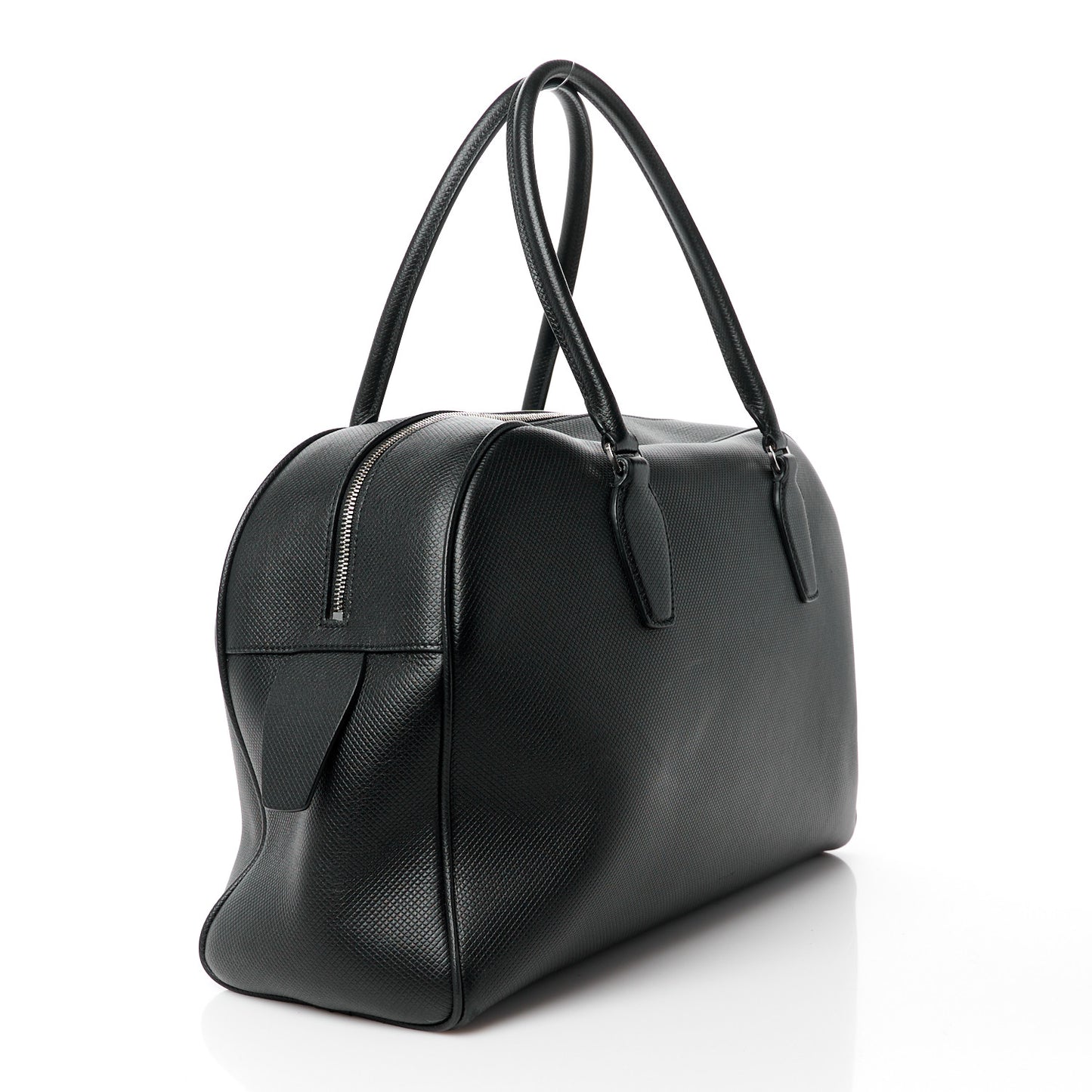 Stamped Saddle Calfskin India 15.75 Dark Brown