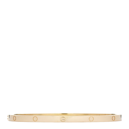 Cartier 18K Yellow Gold Small LOVE Bracelet 19 2 of 8