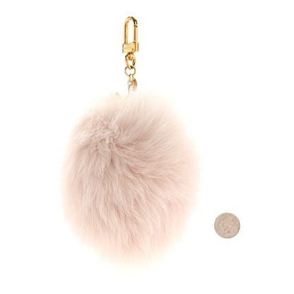 Louis Vuitton Fuzzy Bubble Bag Charm Light Pink 2 of 5