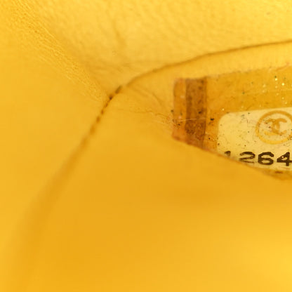 Chanel Alligator Medium Double Flap Yellow 7 of 11