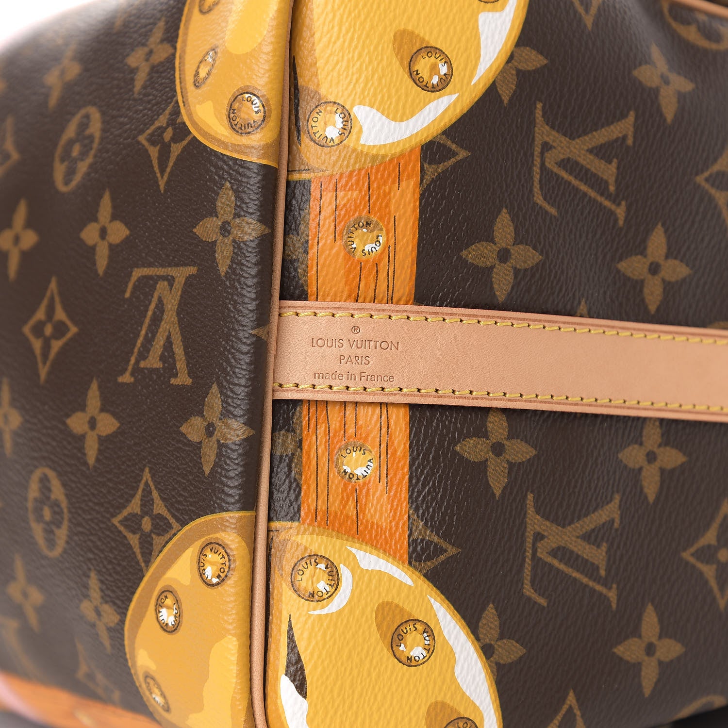 Louis Vuitton Monogram Summer Trunks Speedy Bandouliere 30 11 of 13