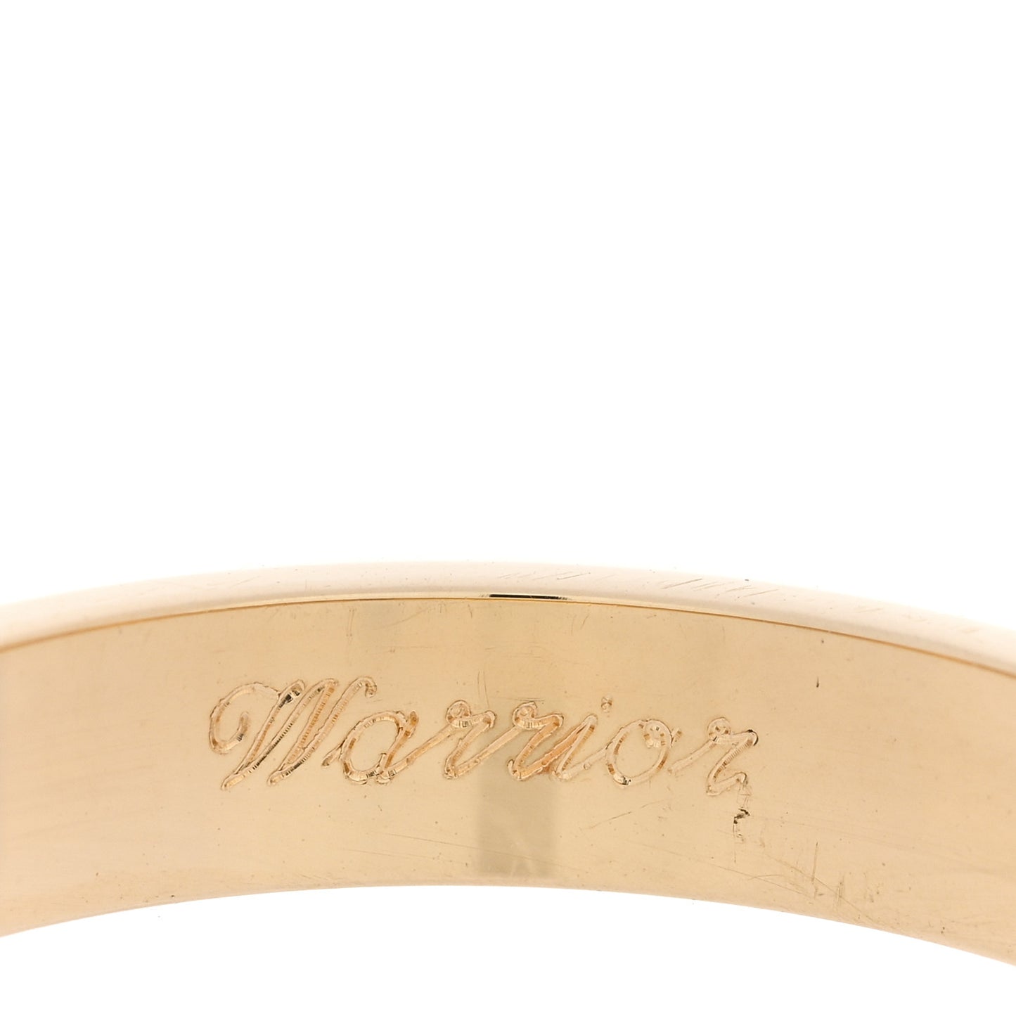 18K Yellow Gold Diamond 4mm LOVE Wedding Band Ring 58 8.5