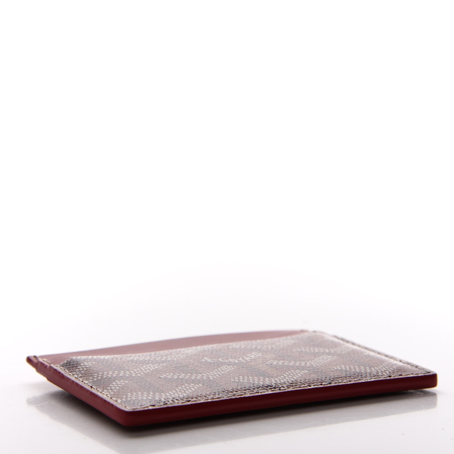 Goyard Goyardine Saint Sulpice Card Holder Red 4 of 6