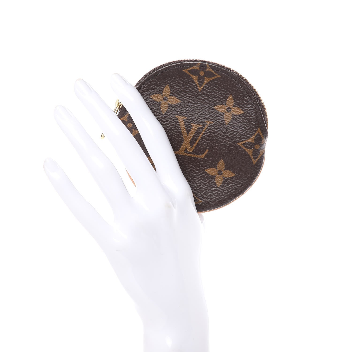 Louis Vuitton Monogram Round Coin Purse 2 of 7
