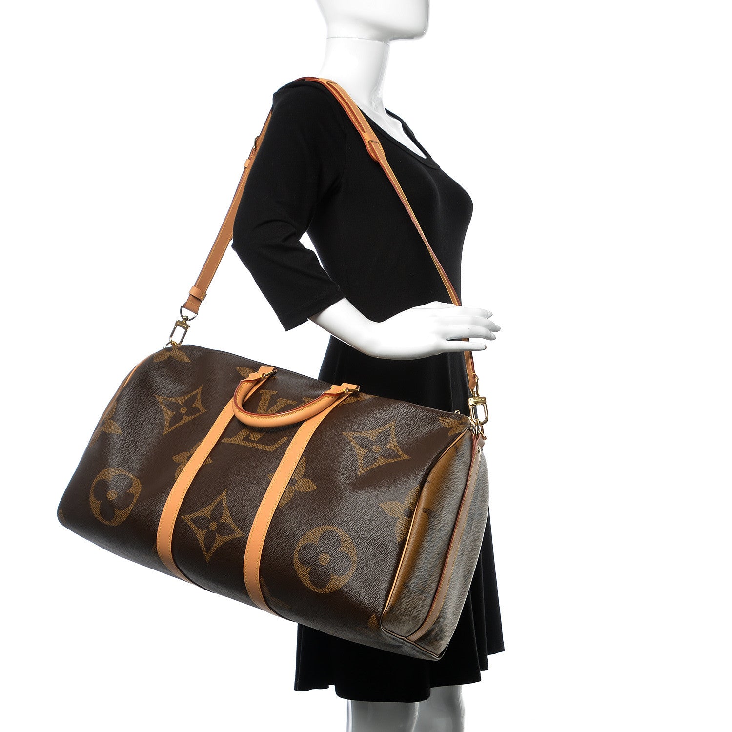 Louis Vuitton Reverse Monogram Giant Keepall Bandouliere 50 2 of 9