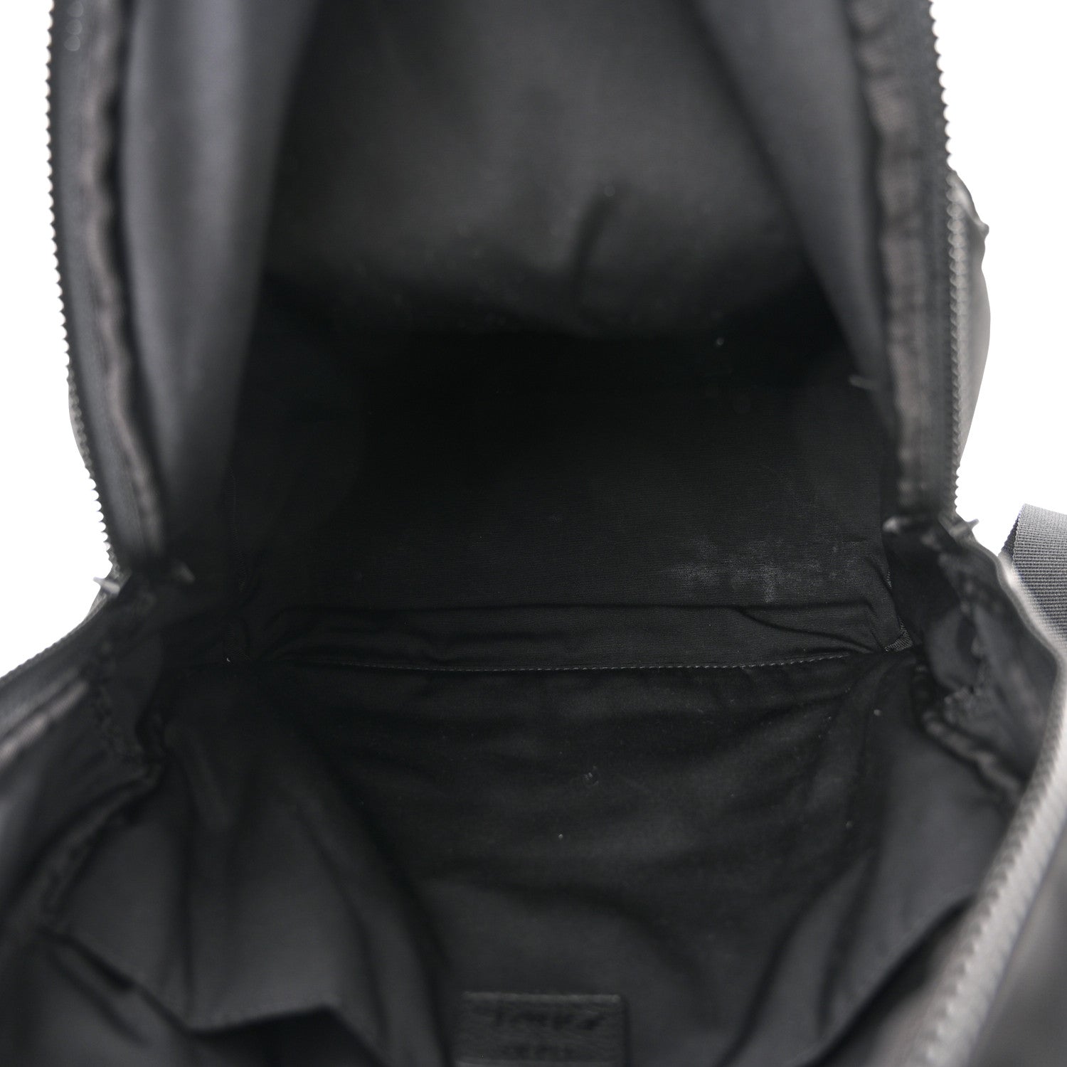 Christian Dior X KAWS Nylon Calfskin Logo Backpack Black 5 of 12