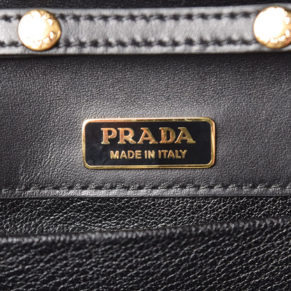 Prada City Calf Cahier Pochette Black 6 of 10