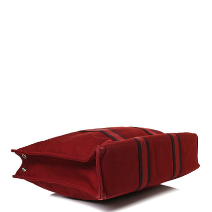 Hermes Canvas Fourre Tout MM Red 4 of 24