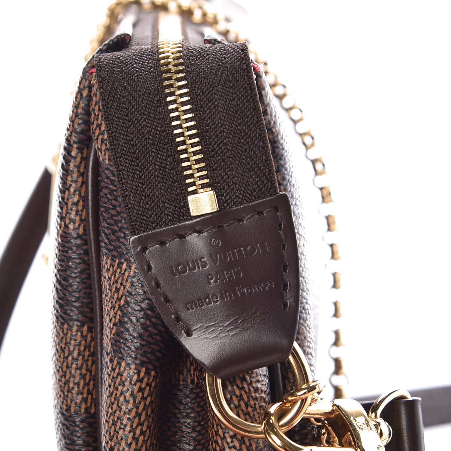 Damier Ebene Eva Clutch
