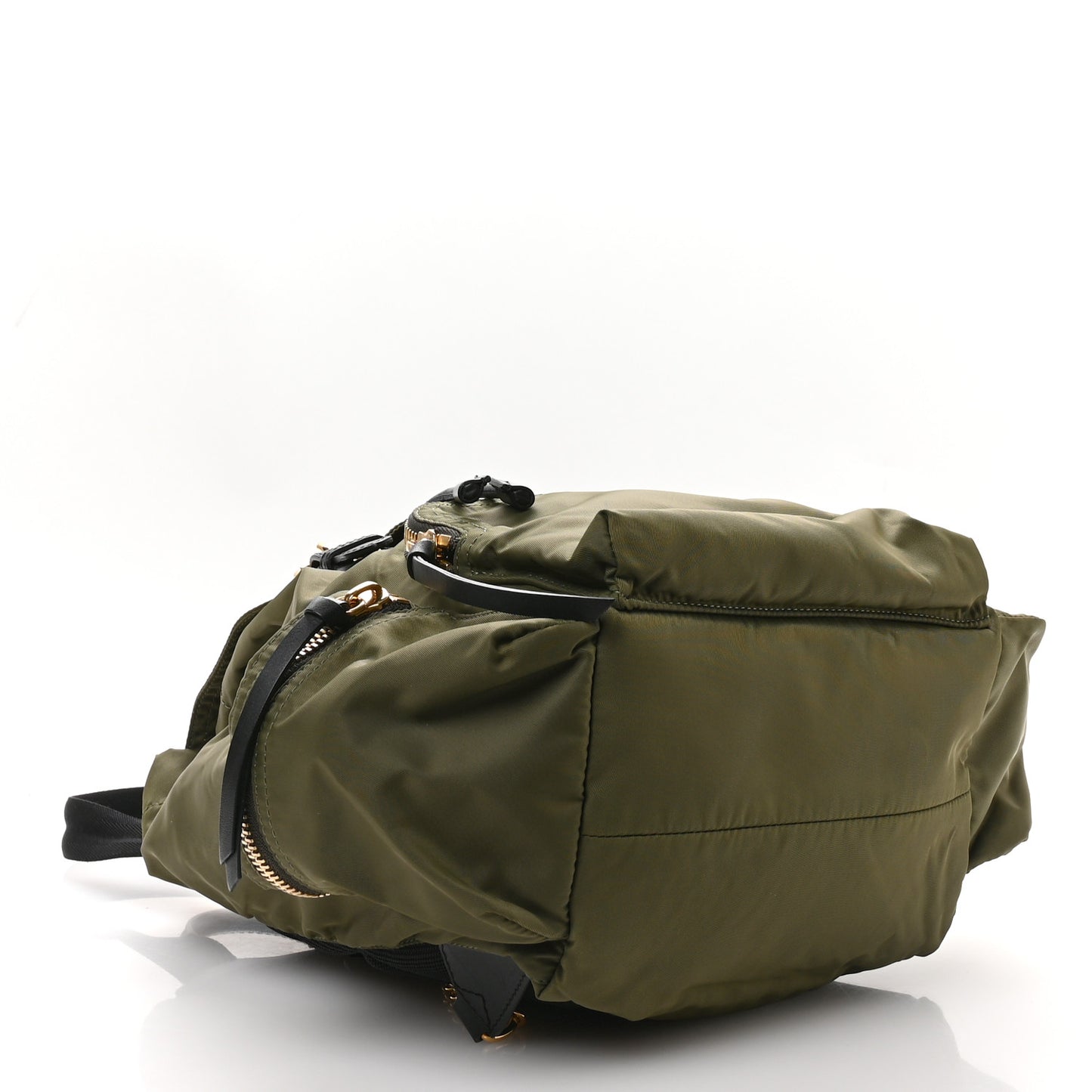 Nylon Medium Rucksack Backpack Green