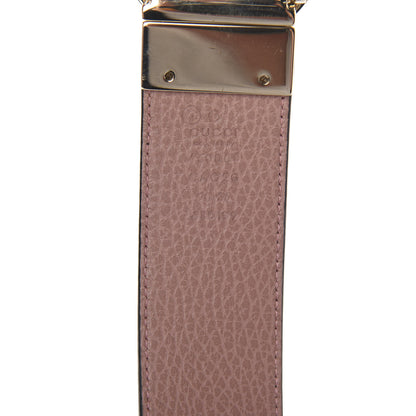 Gucci Calfskin 1973 Reversible Belt 90 36 Black Pink 3 of 5