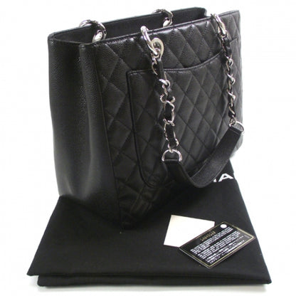Chanel Caviar Grand Shopping Tote GST Black 3 of 11