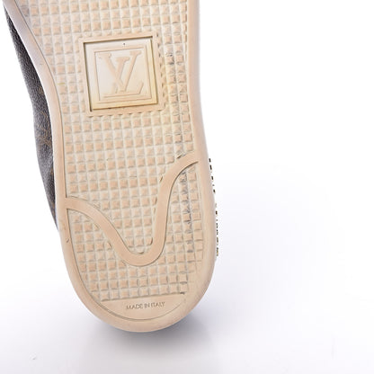 Louis Vuitton Patent Monogram Frontrow Sneakers 39 12 of 25