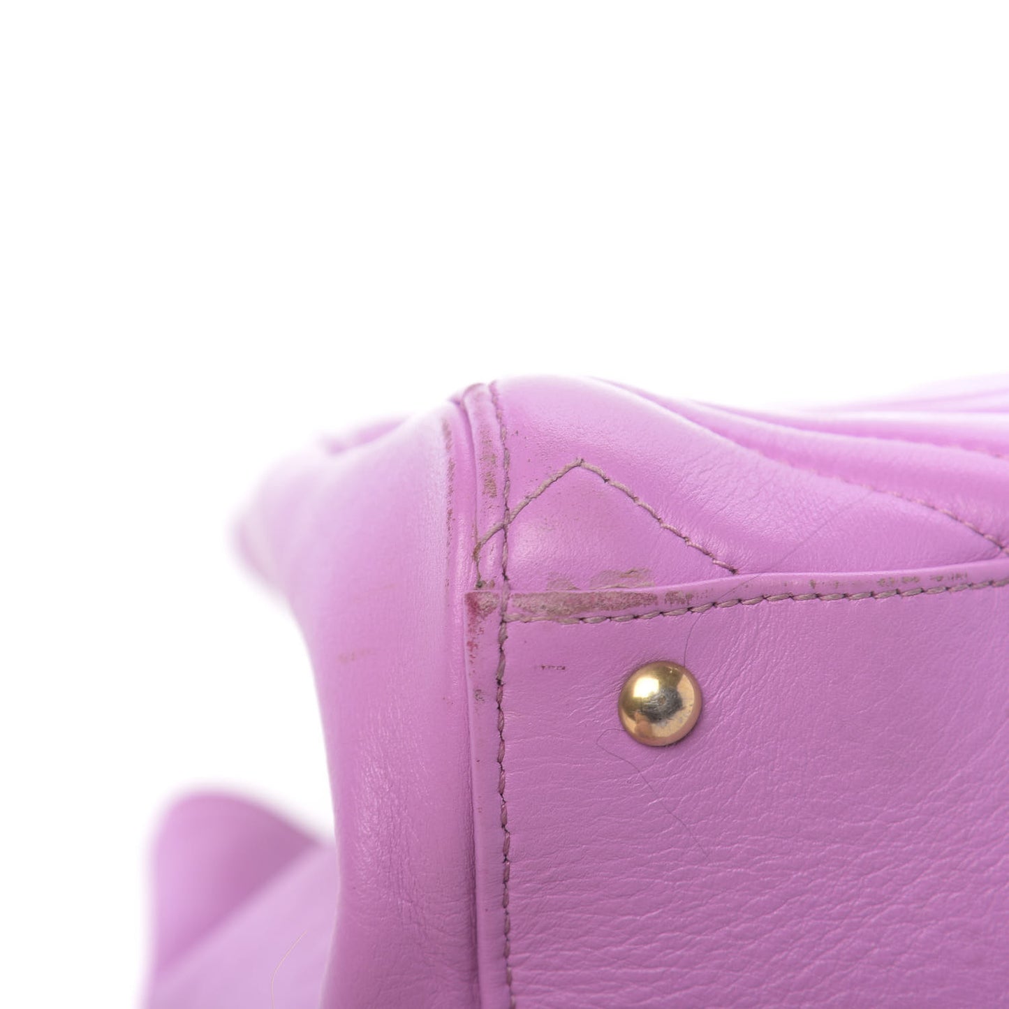 Calfskin Matelasse Small GG Marmont Tote Candy Mousse