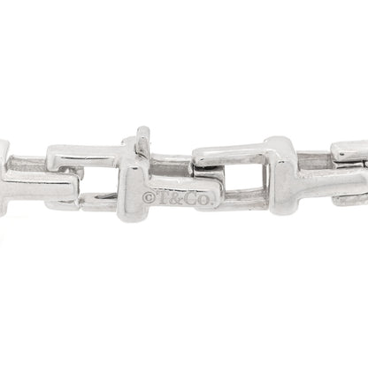 Tiffany Sterling Silver T Link Chain Bracelet 3 of 3