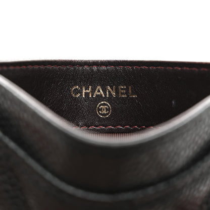 Chanel Caviar Quilted Card Holder Black 6 of 8