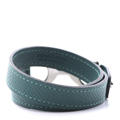 Hermes Epsom Pavane Double Tour XS Malachite 2 of 9