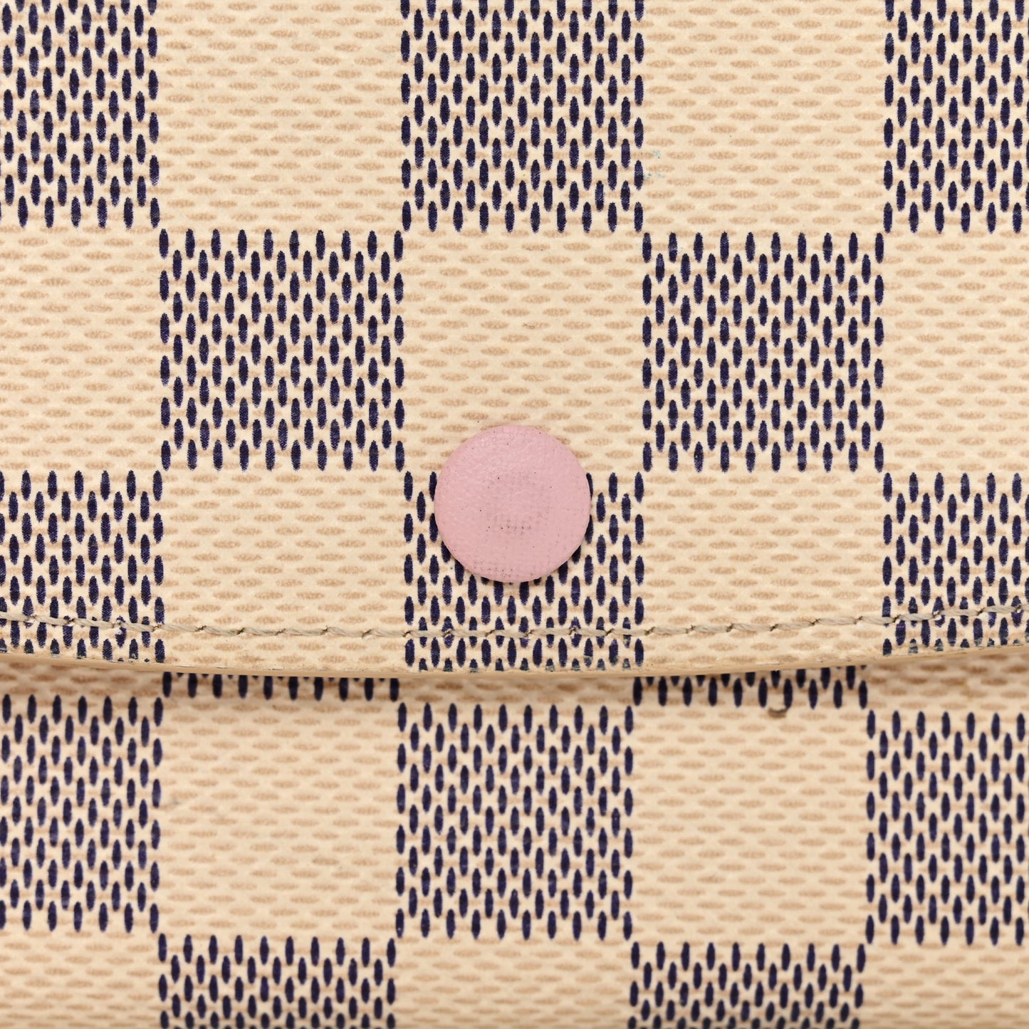 Damier Azur Emilie Wallet Rose Ballerine