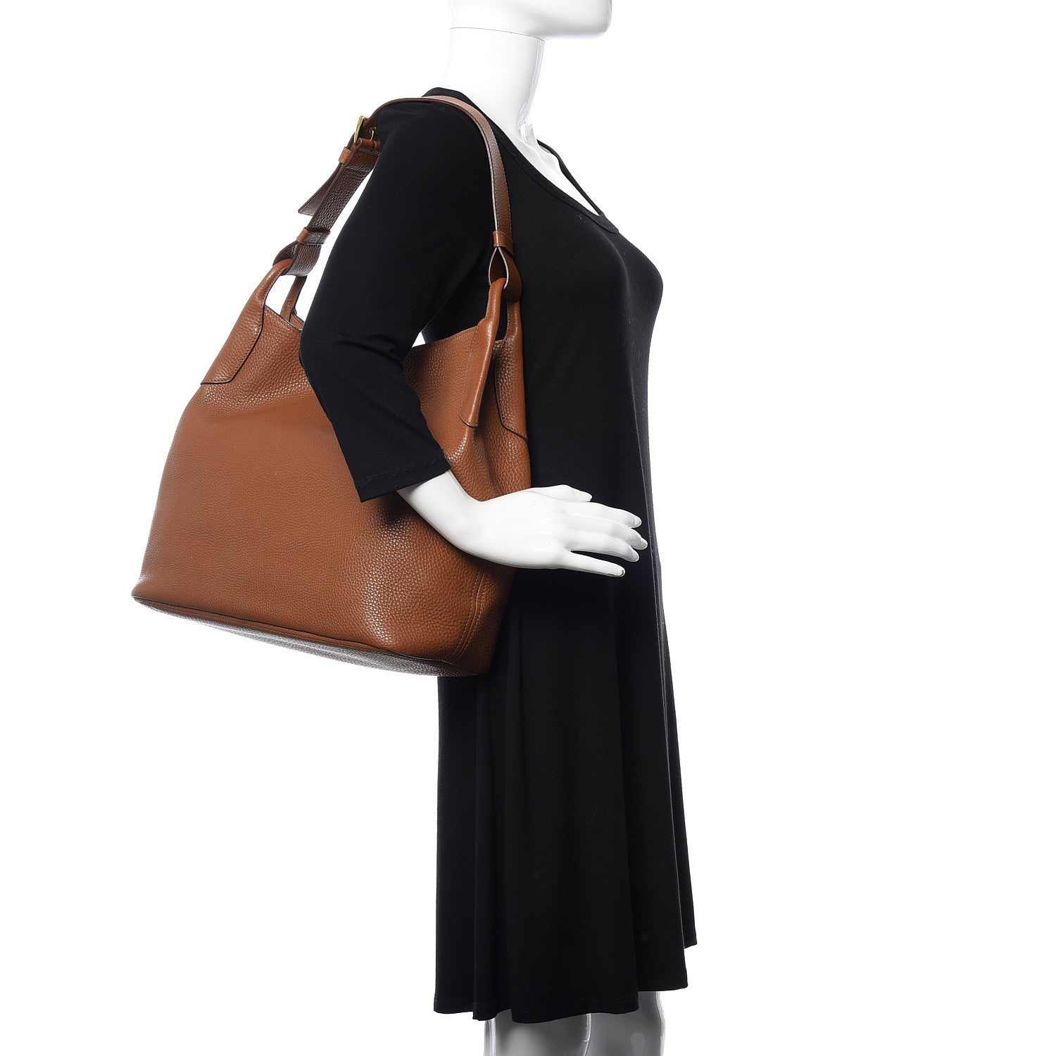 Prada Vitello Daino Tote Cuoio 2 of 11