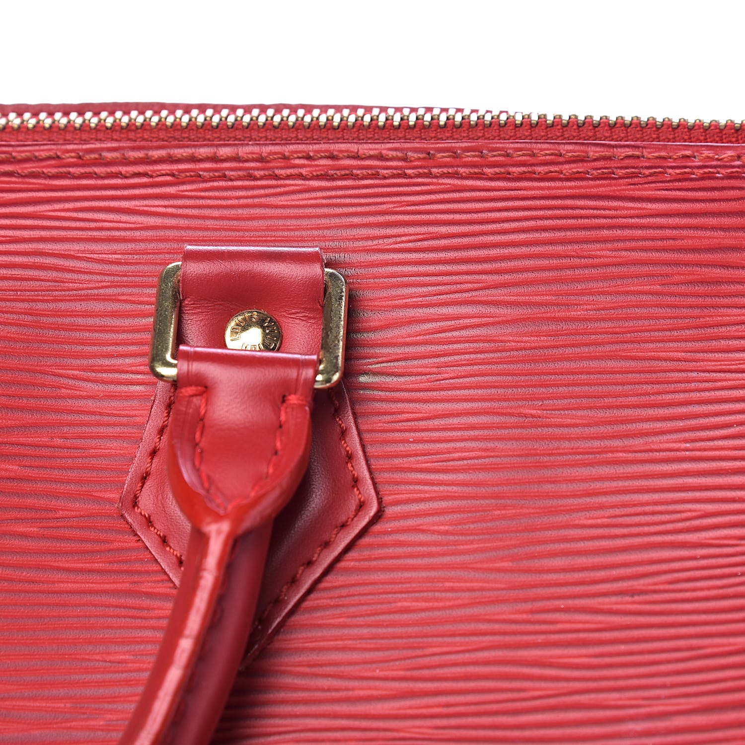 Louis Vuitton Epi Speedy 30 Rouge 10 of 19