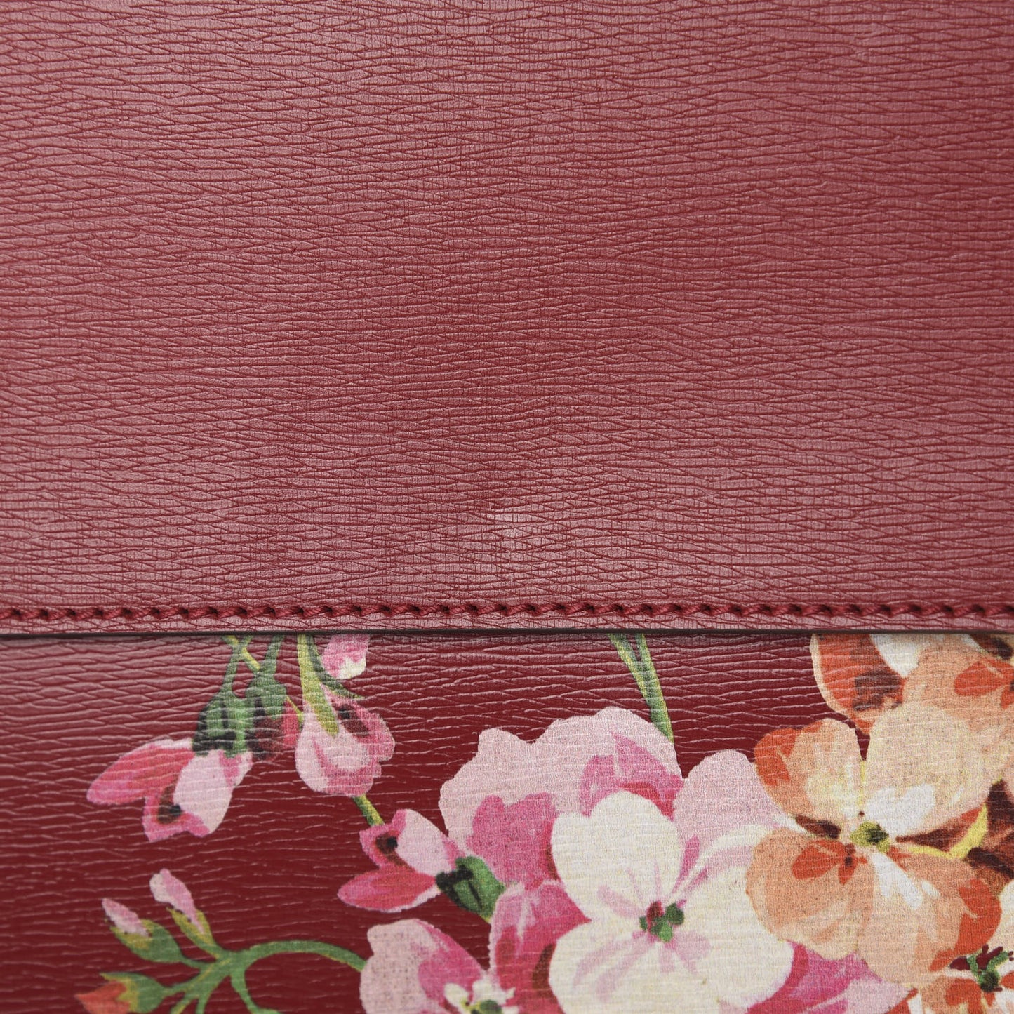 Calfskin Blooms Print Medium Dionysus Shoulder Bag Romantic Cherry Multicolor