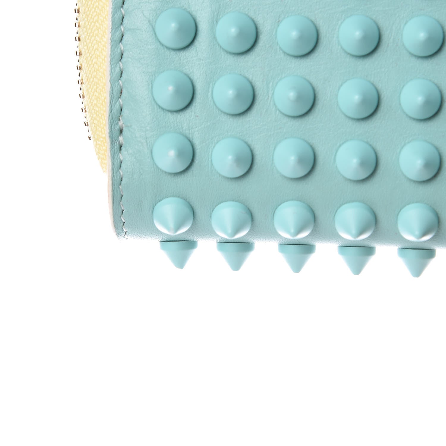 Christian Louboutin Calfskin Spiked Wristlet Multicolor 10 of 11