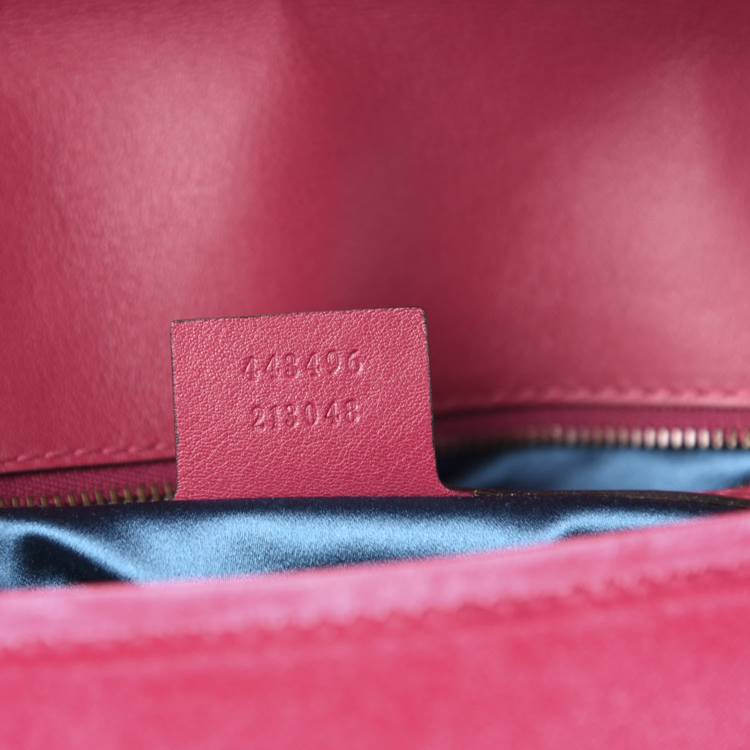 Gucci Velvet Matelasse Blind for Love Embroidered Medium GG Marmont Shoulder Bag Light Raspberry Rose Multicolor 7 of 13