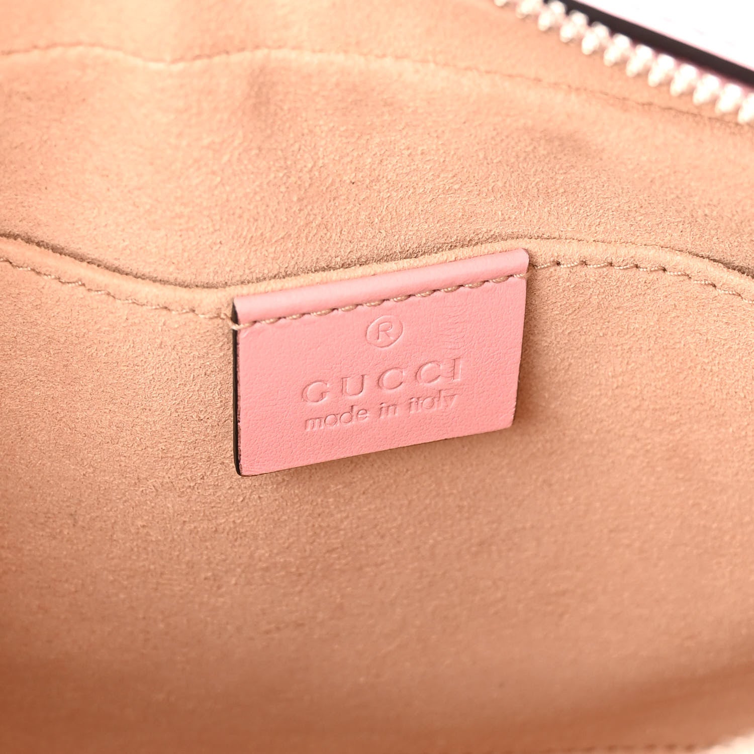 Gucci Calfskin Matelasse Small GG Marmont Chain Shoulder Bag Wild Rose 6 of 10