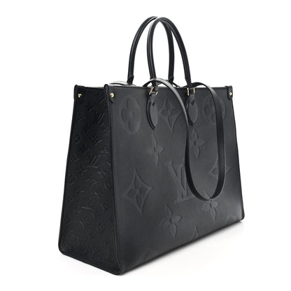 Louis Vuitton Empreinte Monogram Giant Onthego GM Black 3 of 9