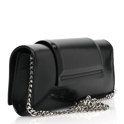 Givenchy Calfskin Infinity Flap Clutch Black 2 of 13