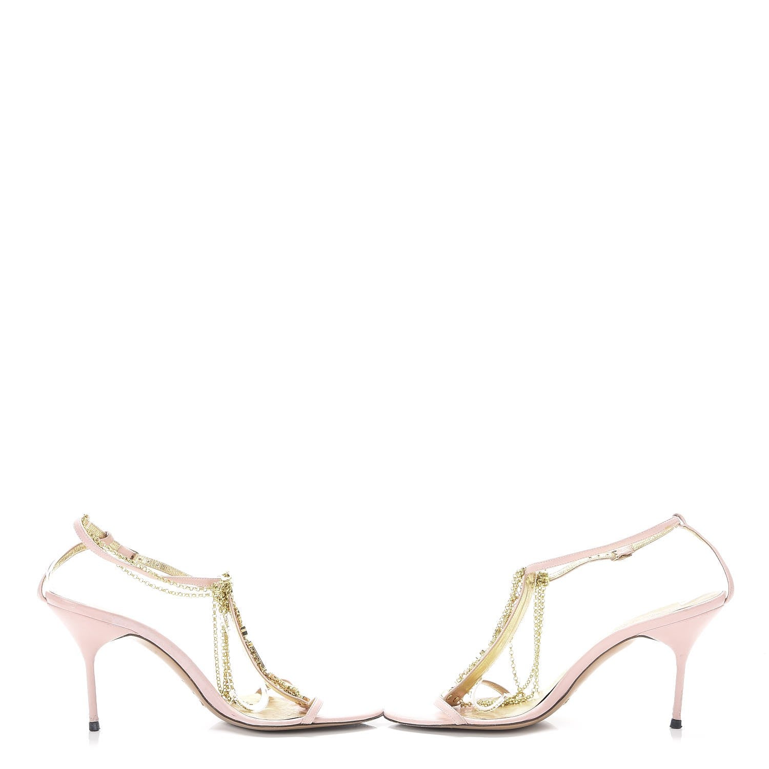 Dolce & Gabbana Nappa Sex Chain Sandals 40 Rosa 15 of 16
