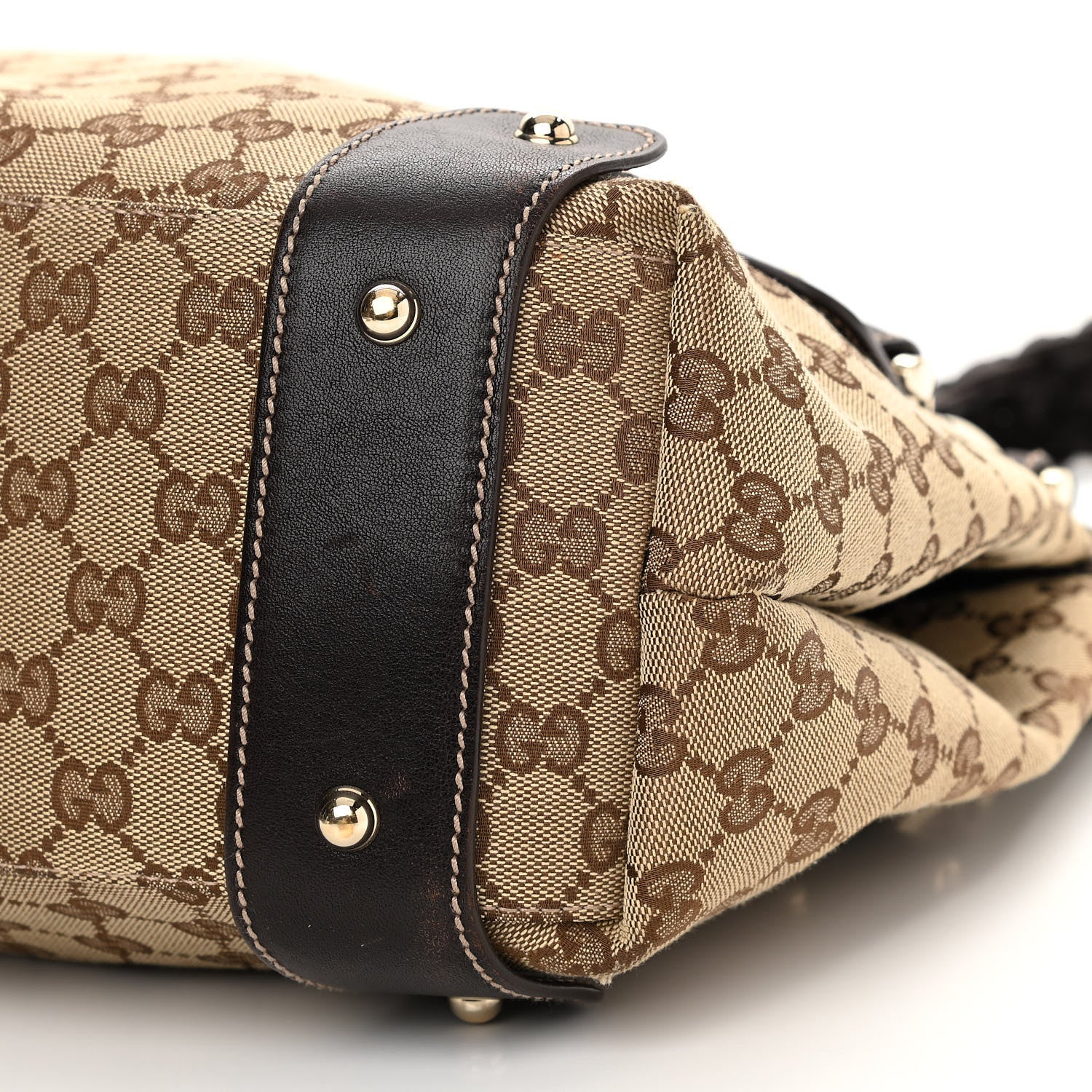 Gucci Monogram Medium Pelham Shoulder Bag Dark Brown 10 of 12