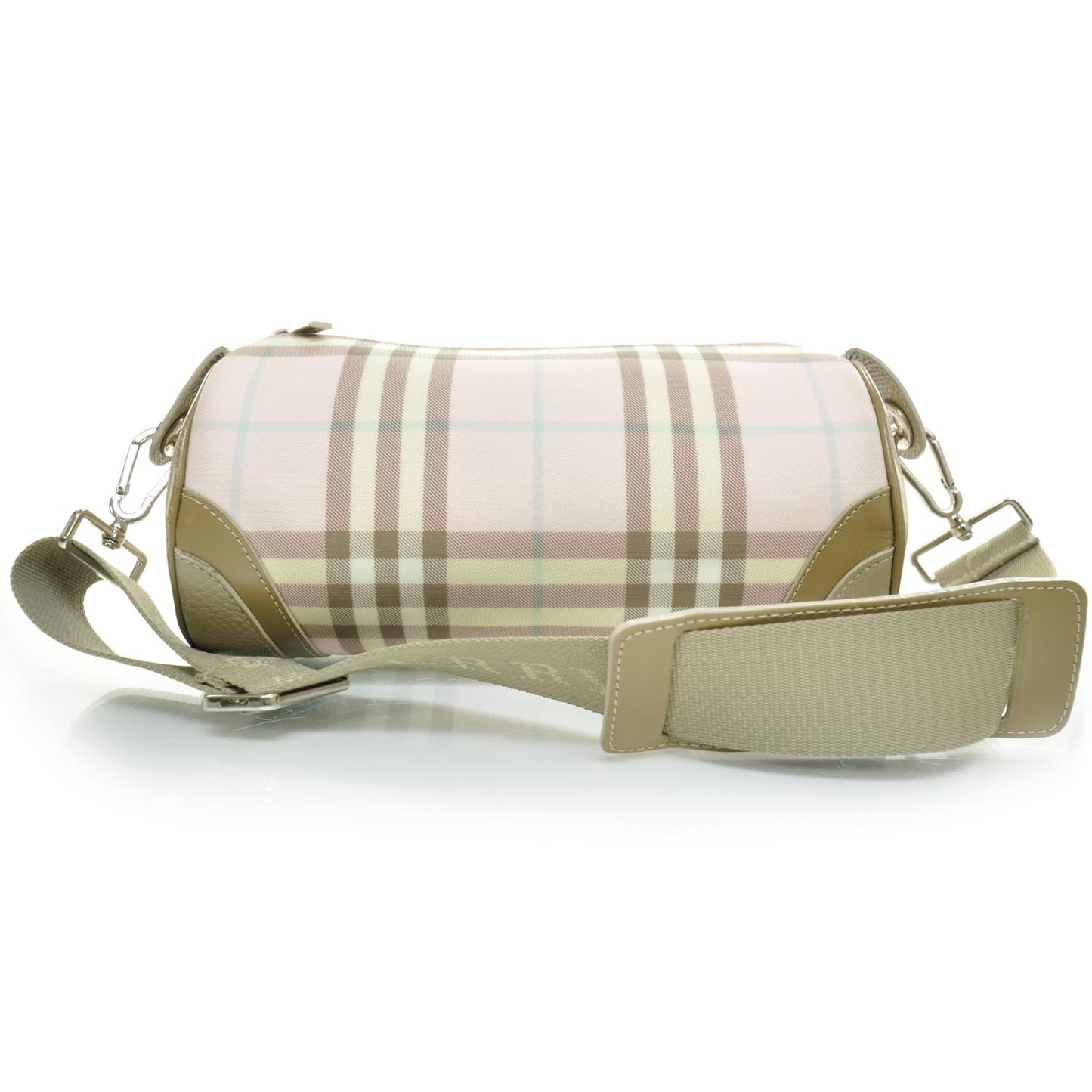 Candy Check Lola Barrel Shoulder Bag Pink