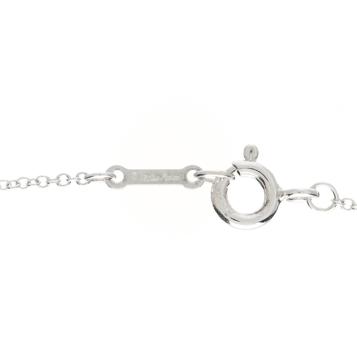Sterling Silver Mini Paloma Picasso Loving Heart Pendant Necklace